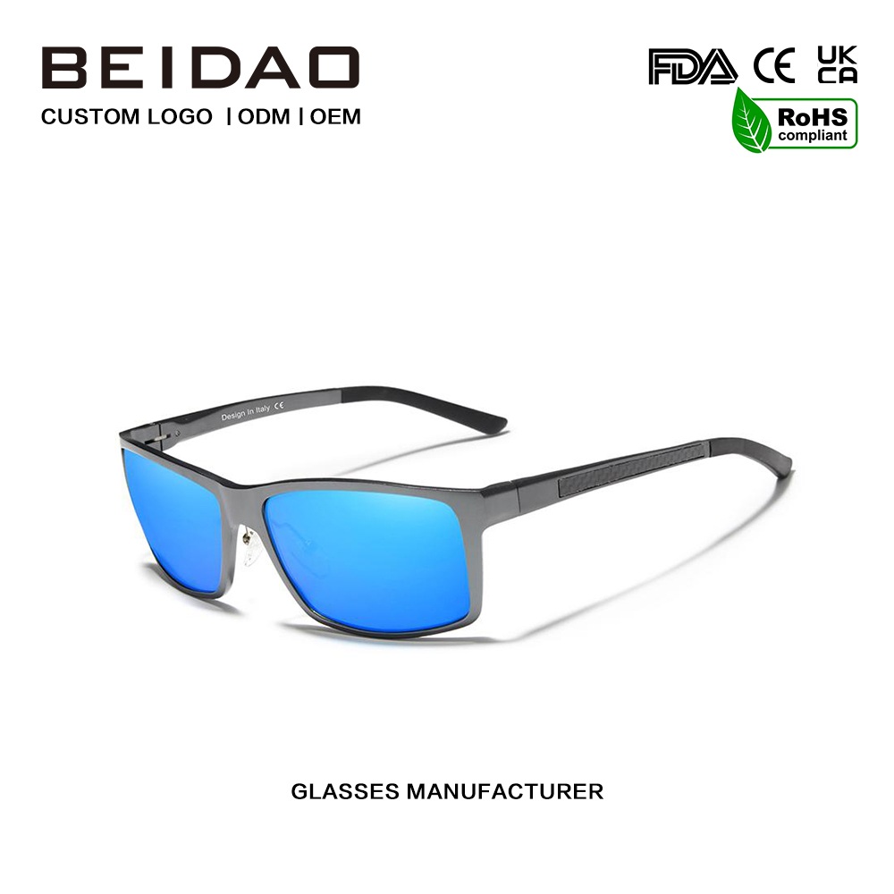 Cermin mata hitam terpolarisasi pemandu TR90