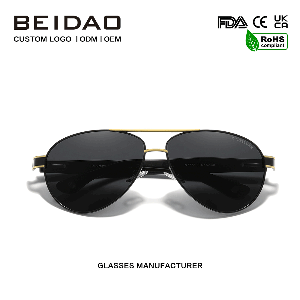 Untuk Unisex Polarized UV400 Protection TAC Lenses Cermin Mata Hitam