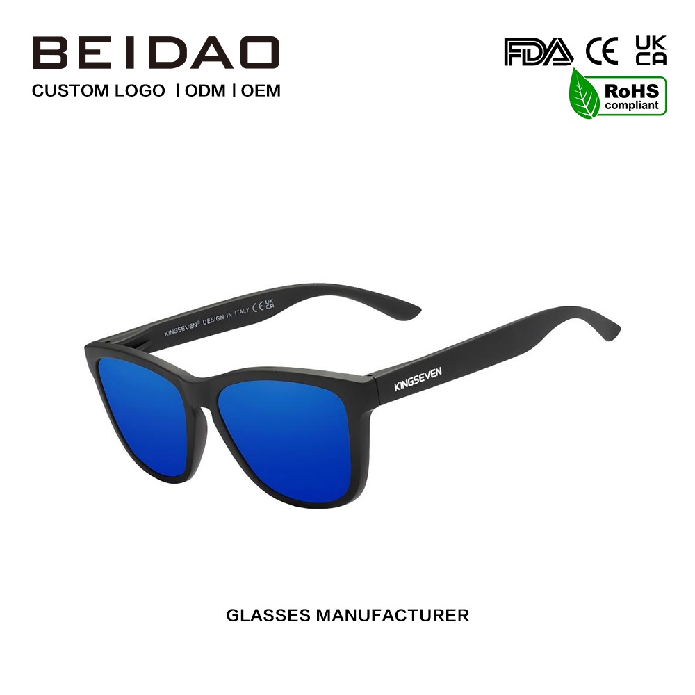 Cermin Mata Hitam Terpolarisasi TR90 Mewah