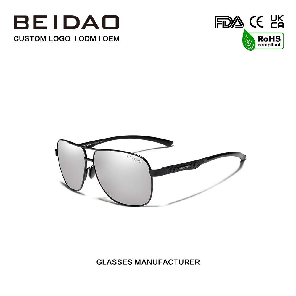 Cermin Mata Hitam Polarized Buatan Tangan Pereka Baharu