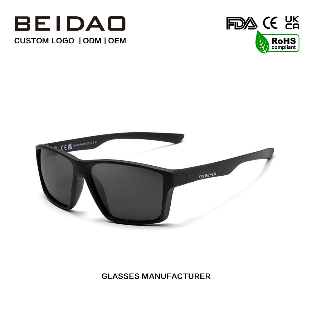 Wanita dan Lelaki Cermin Mata Hitam Terpolarisasi TR90 Baharu